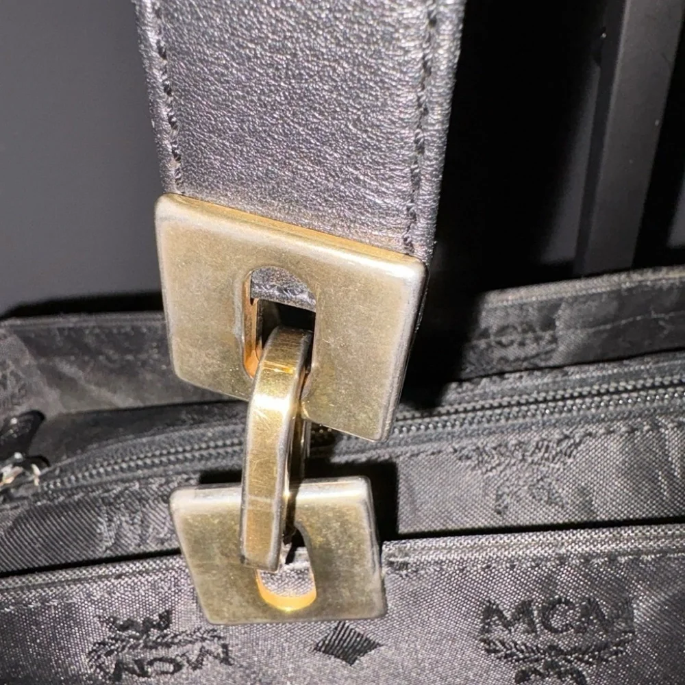 MCM Vintage Visetos Nylon Tote - Picture 5 of 10